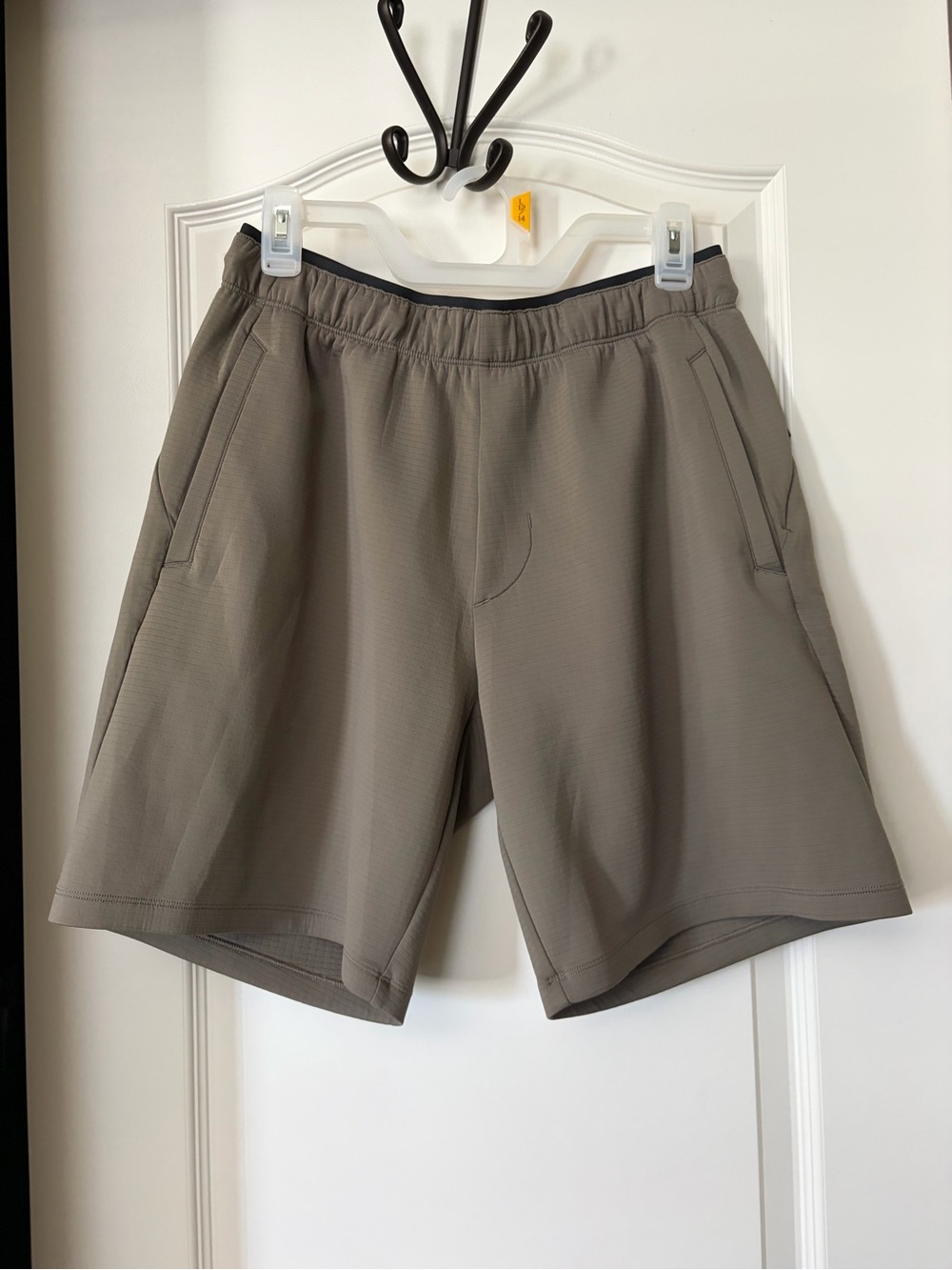 Men's BradyAthletic Shorts in Taupe - Lightweight Performance Medium
